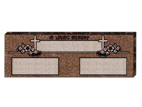 Grave marker In Loving Memory