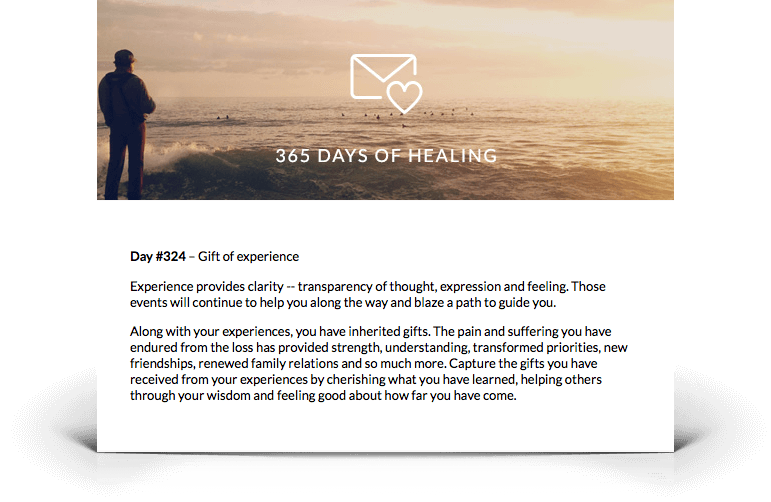 Grief Support E-mail