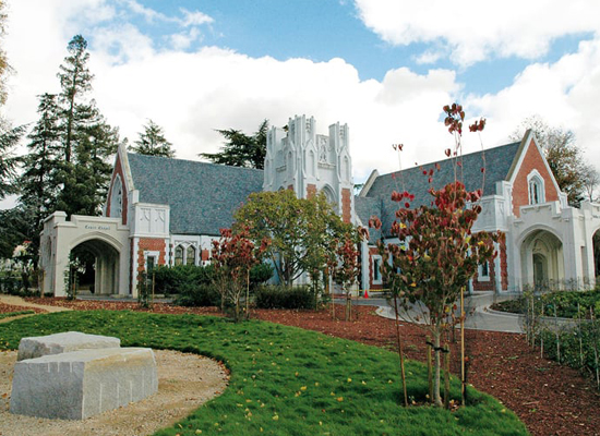 Tower Chapel Outside During Fall