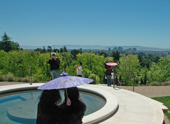 Visitors Taking Pictures at our Scenic Cemetery