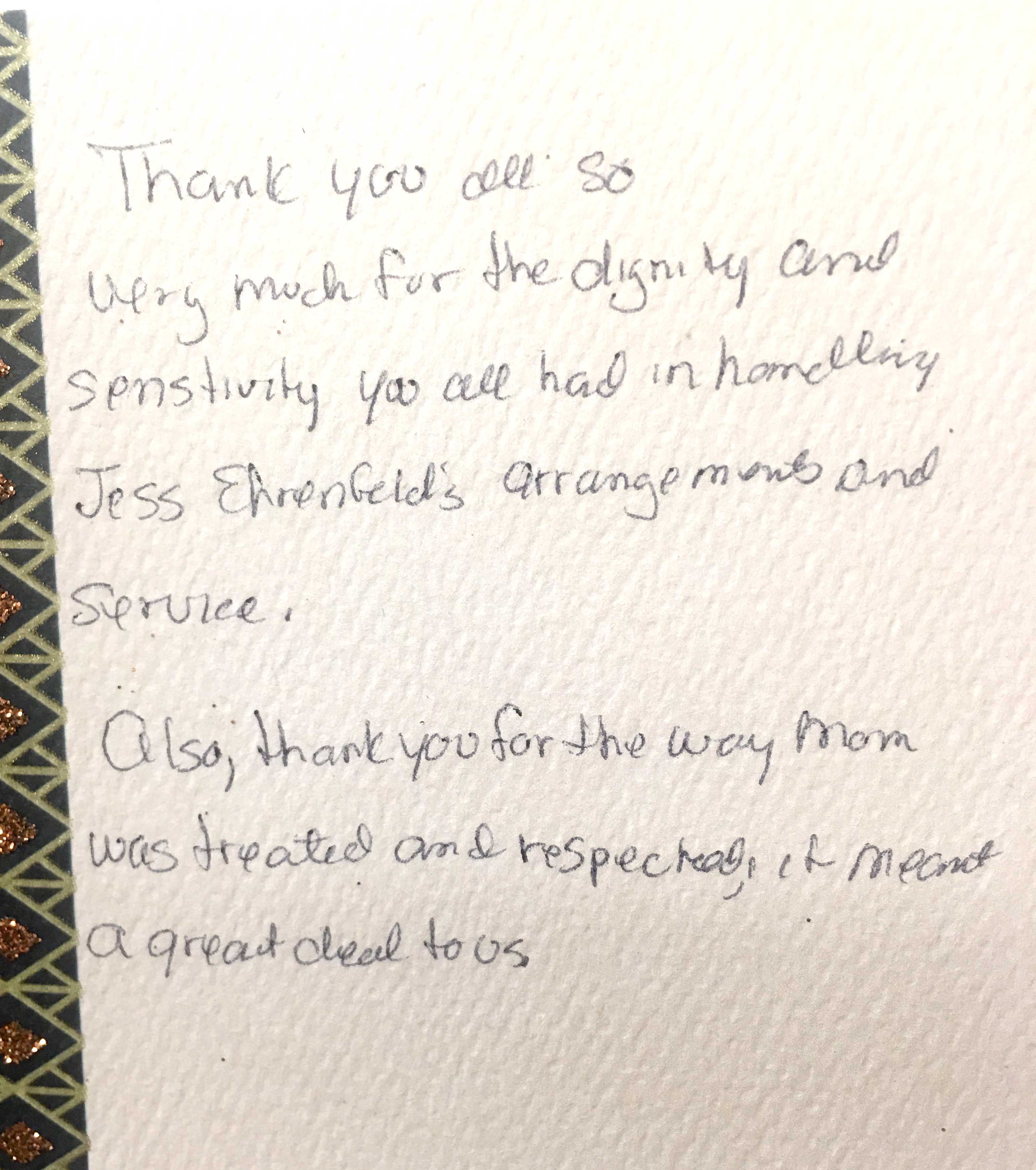 Testimonial Battlefield MO Funeral Home And Cremation