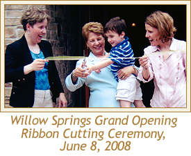 Willow Springs Grand Opening Ribbon Cutting Ceremony, June 8, 2008