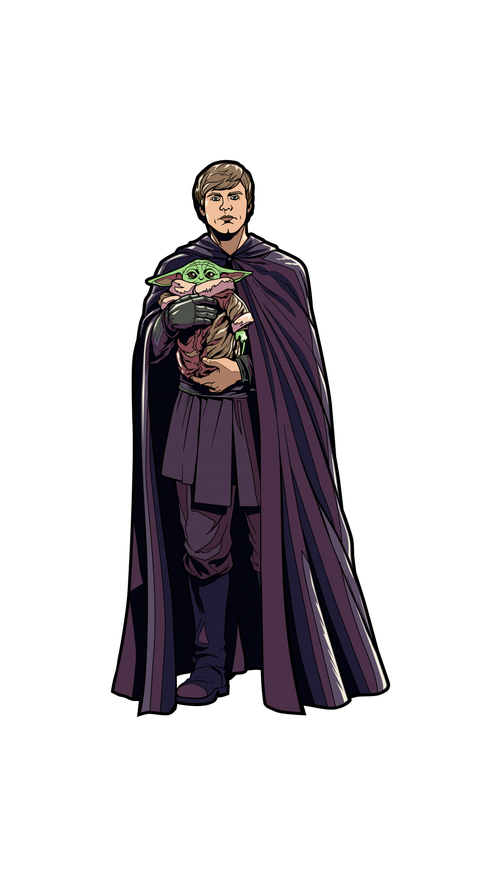 Luke Skywalker with Grogu