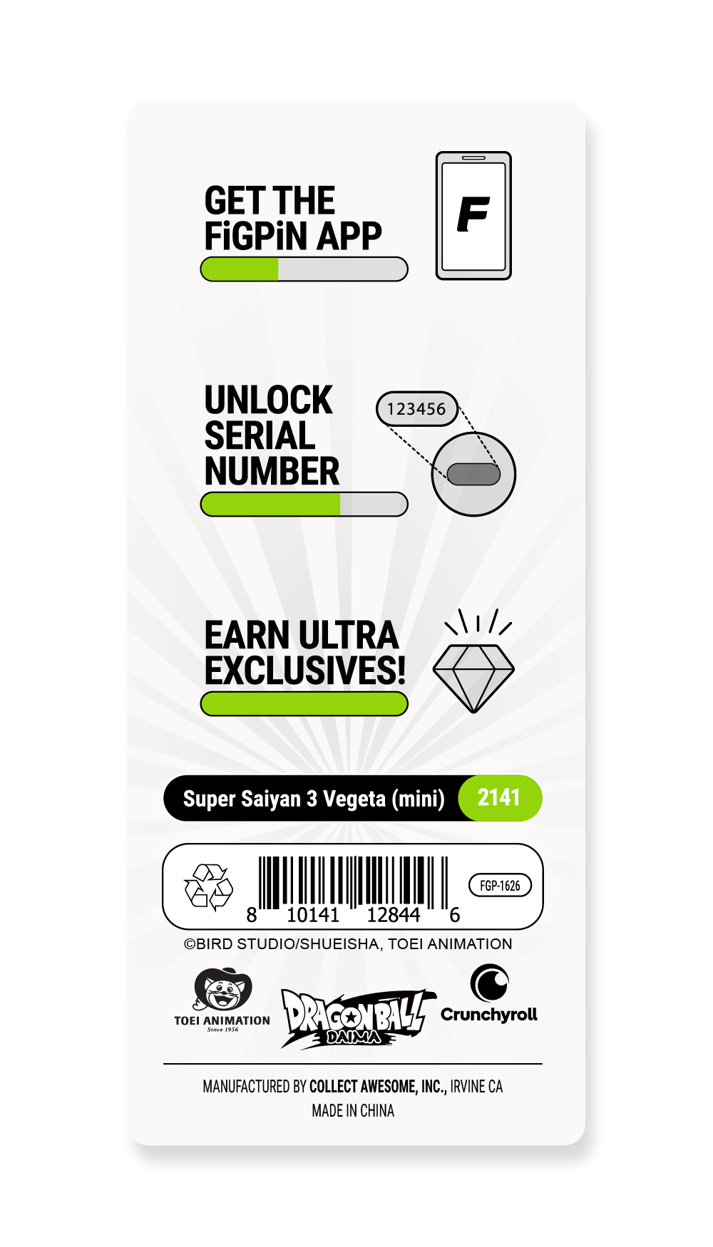 Super Saiyan 3 Vegeta (Glitter)