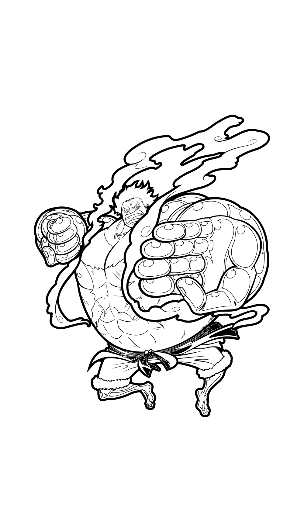 Monkey D. Luffy Gear 4