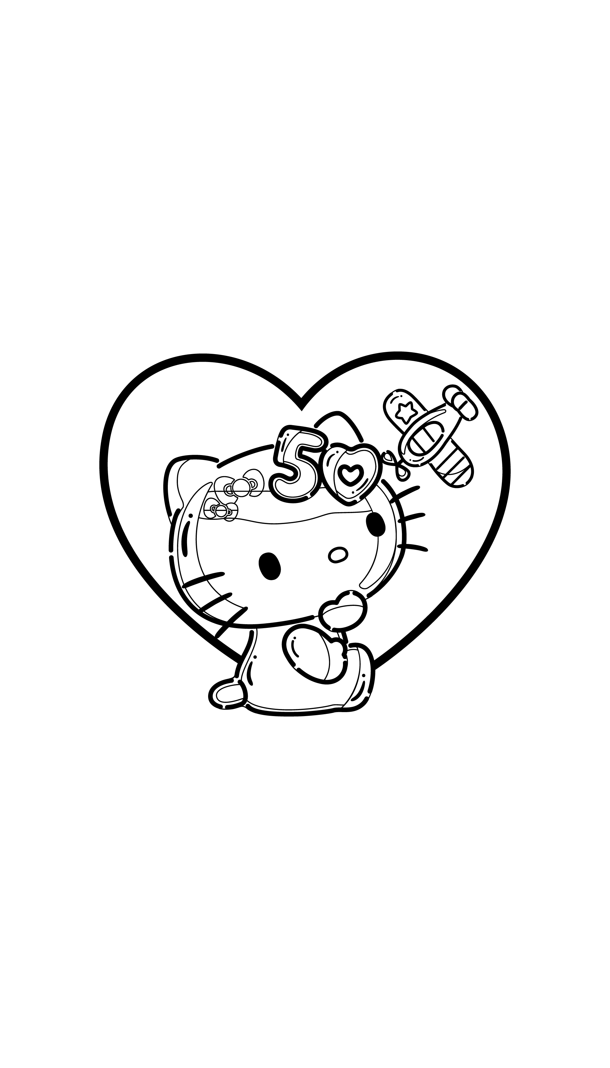 Hello Kitty with Airplane