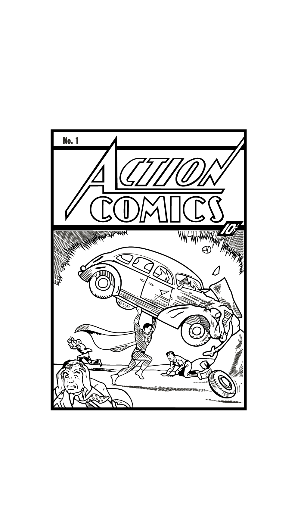 Superman Comic Cover