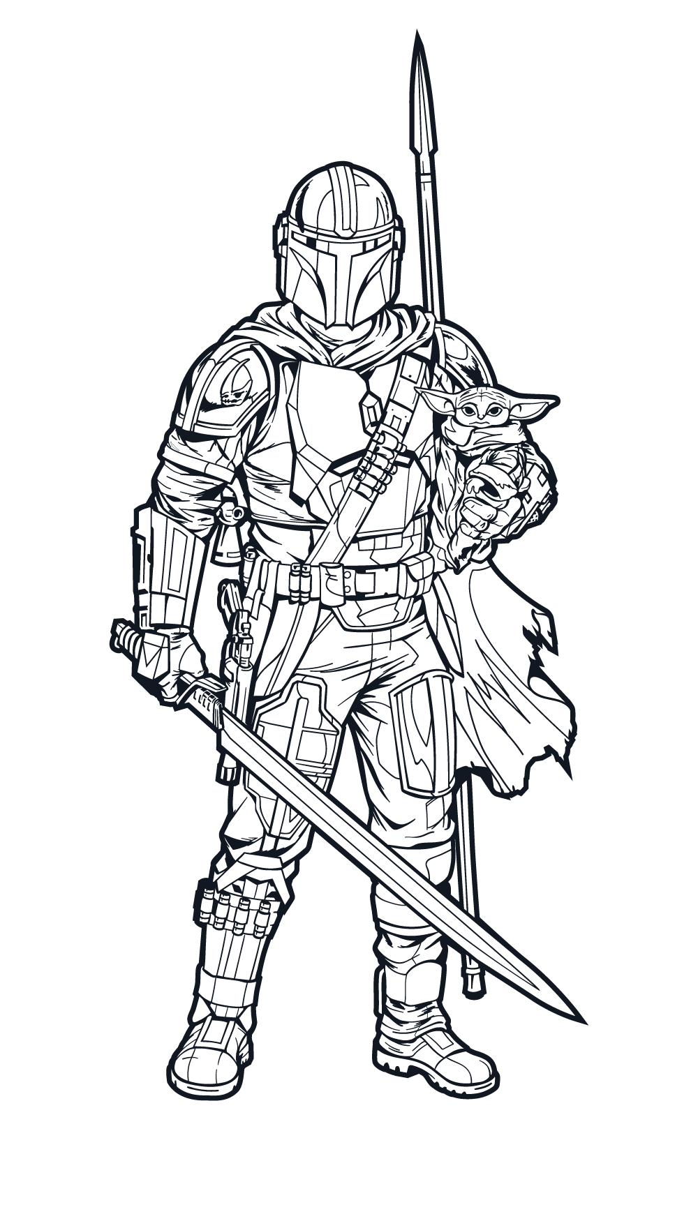 The Mandalorian with Grogu