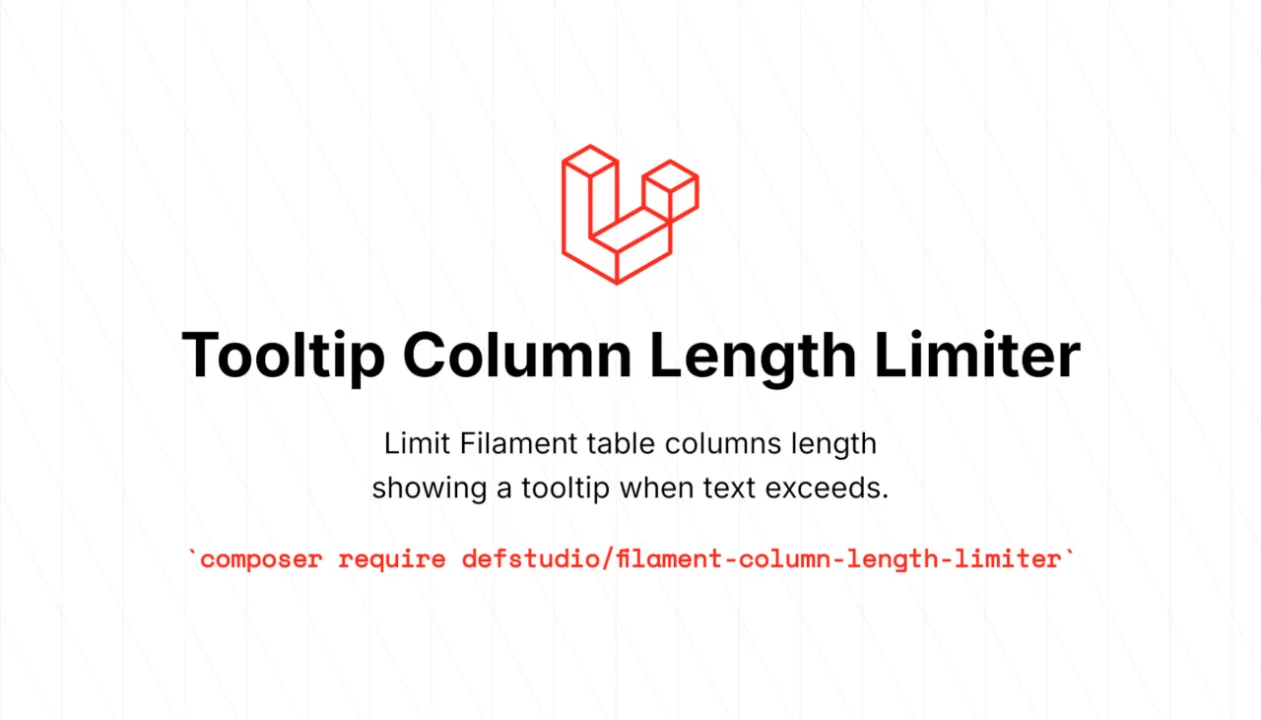 Tooltip Column Length Limiter plugin thumbnail