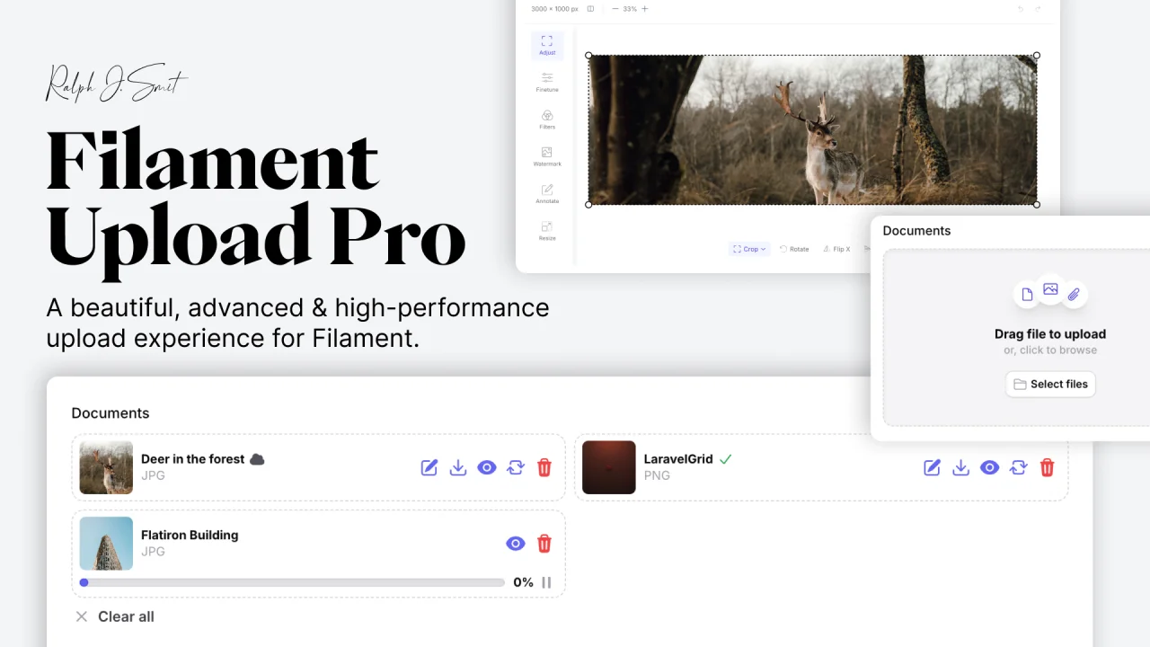 Upload Pro plugin screenshot