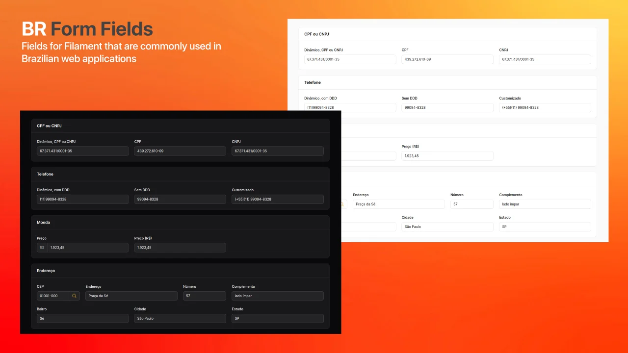 Brazilian Form Fields plugin thumbnail