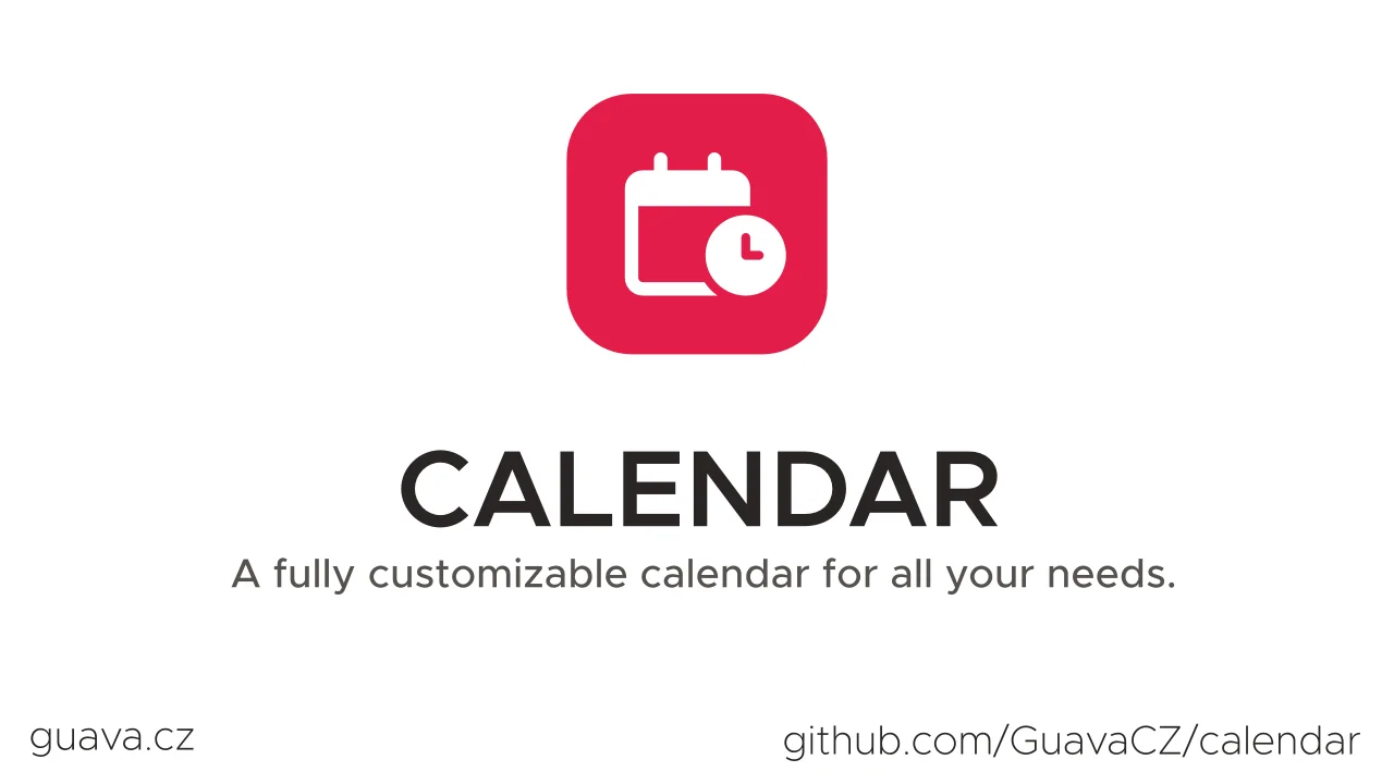 Calendar plugin screenshot
