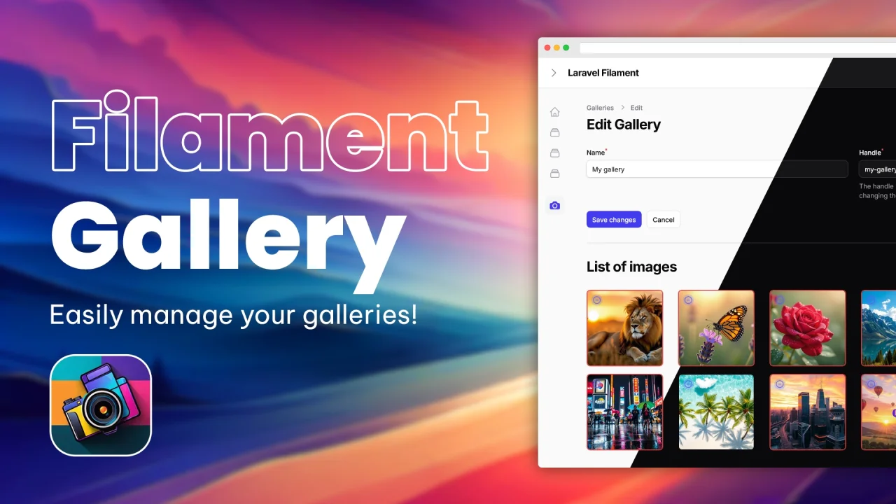 Gallery plugin screenshot
