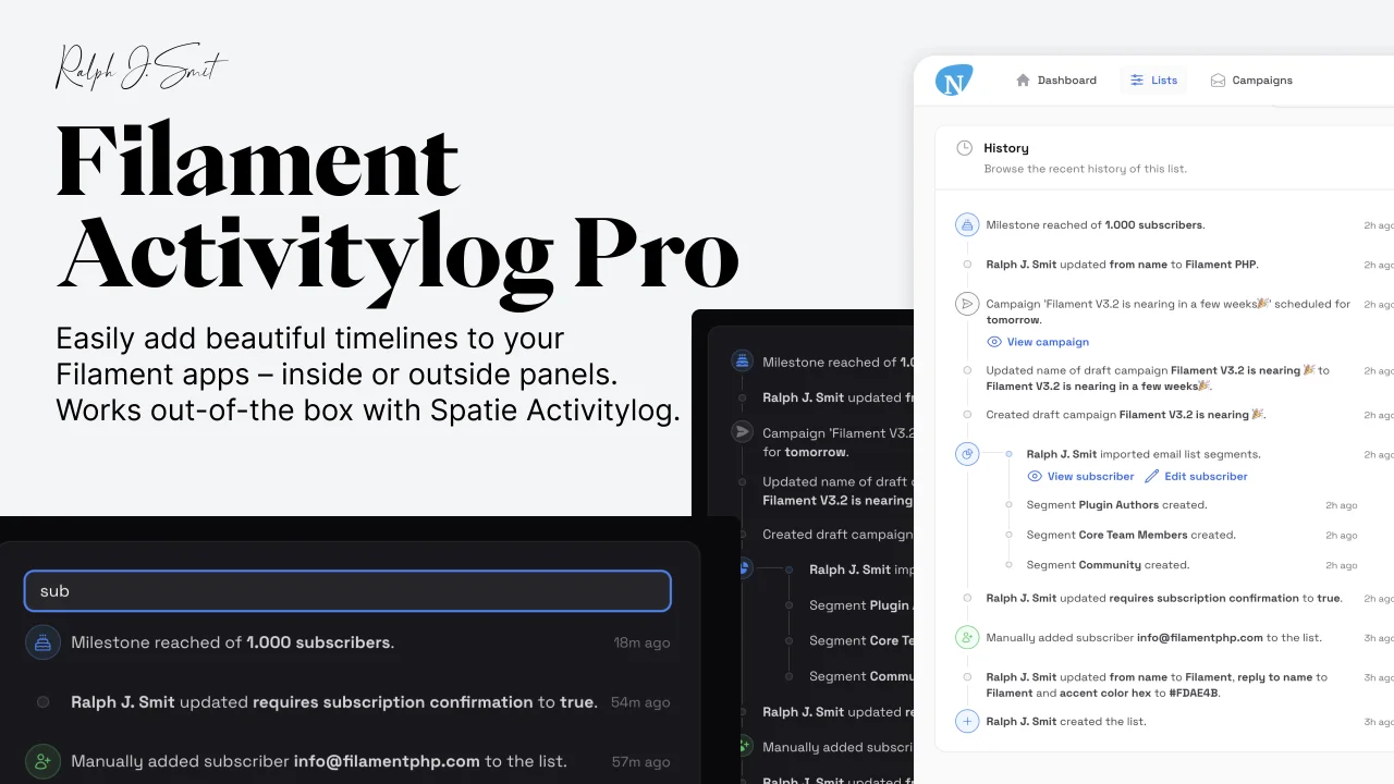 Activitylog Pro plugin thumbnail