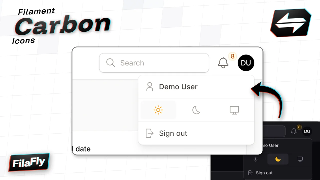 Carbon Icons plugin screenshot