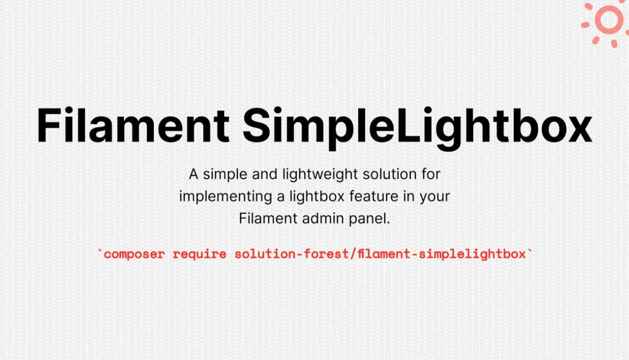 Simple Lightbox plugin screenshot
