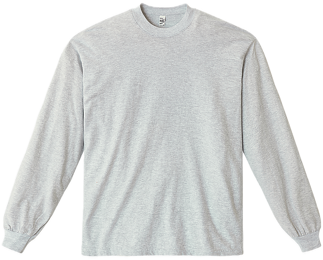 Custom LA Apparel Long Sleeve Garment Dye Crewneck Shirt - Coastal
