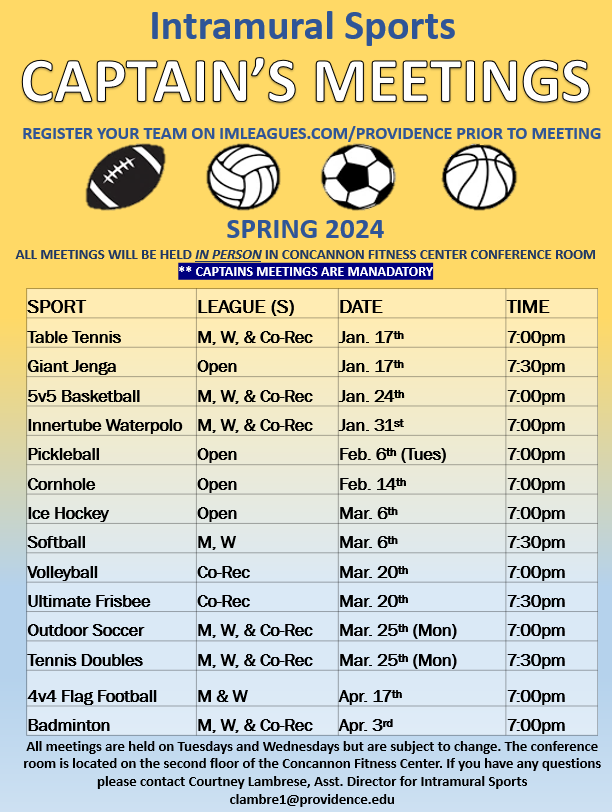 IMLeagues | Providence College | Intramural Home