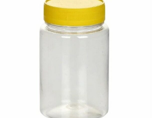Airtight Plastic Honey Jar