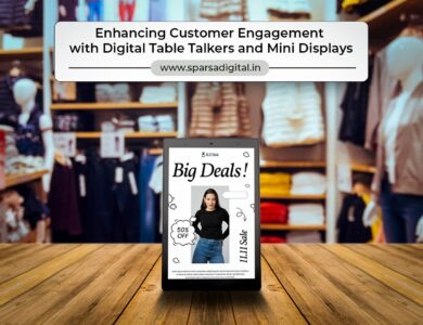 Enhancing Customer Engagement with Digital Table Talkers and Mini Displays