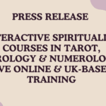 Interactive Spirituality Courses in Tarot, Astrology & Numerology | Live Online & UK-Based Training