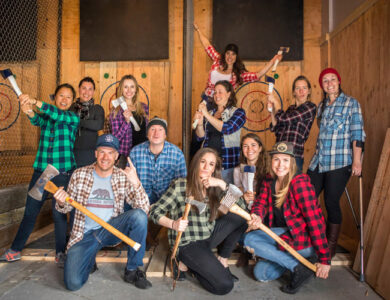 Discover the Thrill of Throwing Axes: A New Favorite in Fun Group Activities
