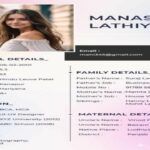 How to Write a Simple Girls Biodata for Marriage Format