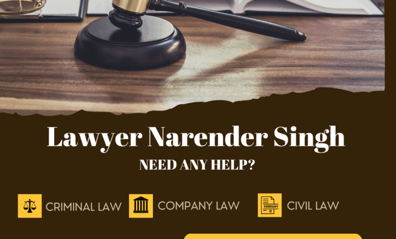 Supreme Court Advocate Contact Number Advocate Narender Singh