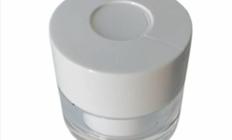 Cream Jar With Spoon