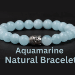 Aquamarine Natural Bracelet For Spiritual Growth And Calm