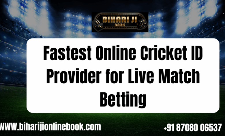 Fastest Online Cricket ID Provider for Live Match Betting