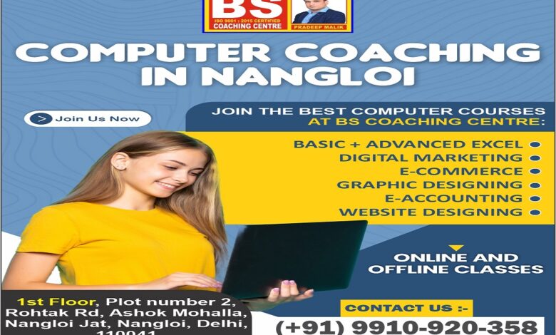 Computer Coaching in Nangloi – Your Pathway to Digital Success