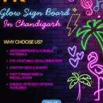 Top Glow Sign Board Services in Chandigarh