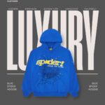 Find the Trendy Blue Sp5der Hoodie: Essential to Your Closet