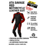 Ride in Style with Red Motorcycle Leathers – Protection and Performance