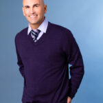 Tip Style Sweater with Formal Shirt for Men