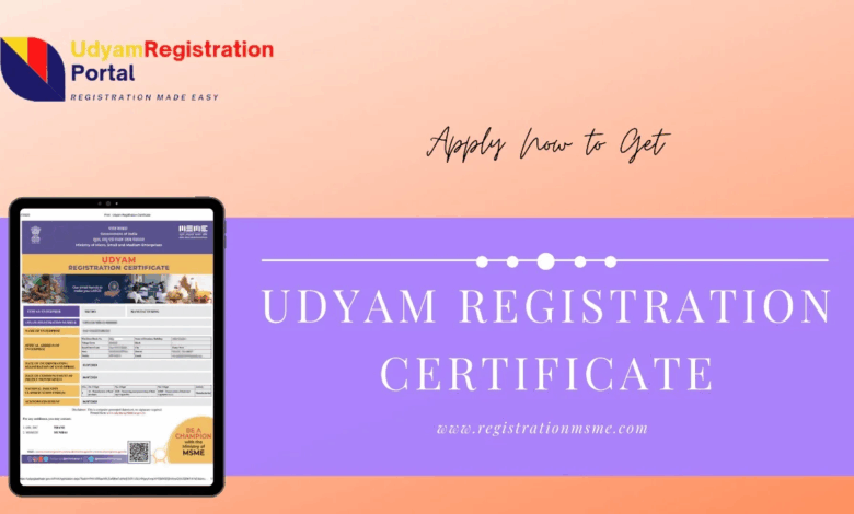 Documents Needed for Udyam Registration: Annexure Certificate