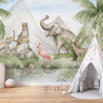 Fresh Wallpaper Looks for Modern Kids Spaces