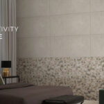 Infusing Warmth and Elegance in the Living Room with Wall Tiles