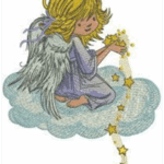 Exploring the Magic of Fairies and Angles in Embroidery Art