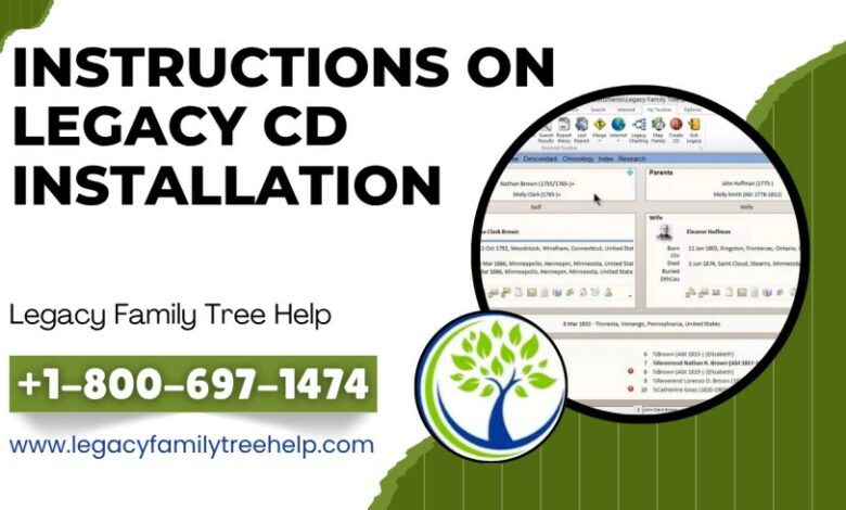 Legacy CD Installation Instructions