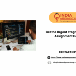 Get the Urgent Programming Assignment Help