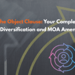 Change in the Object Clause: Your Complete Guide to Business Diversification and MOA Amendment
