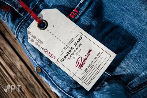 The Mark Of Authentic Denim With Custom Jeans Tags