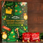 Festive Gourmet Popcorn Advent Calendar