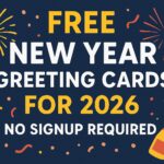 New Year Greeting Cards for Colleagues & Office Teams