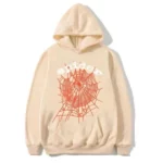 Beige Spider Worldwide By Young Thug Hoodie