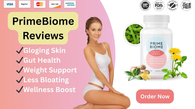 PrimeBiome – Natural Gut Balance Support for Daily Wellness