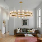 The Art of Interior Illumination Enhancing Your Living Space with a Modern Farmhouse Chandelier