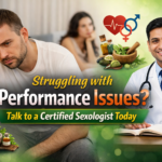 Struggling with Performance Issues? Talk to a Certified Sexologist Today